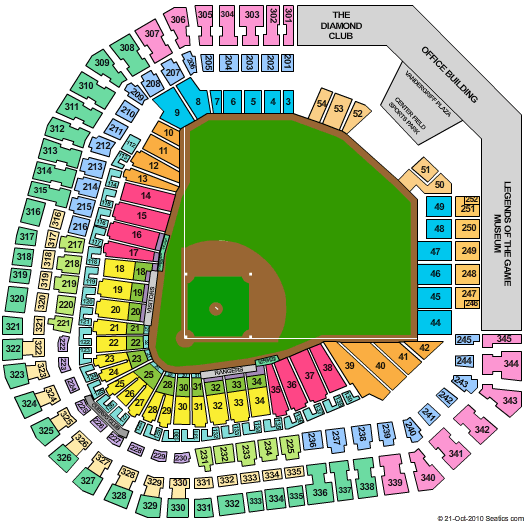 Choctaw Stadium BaseballPostSeason Seating Chart